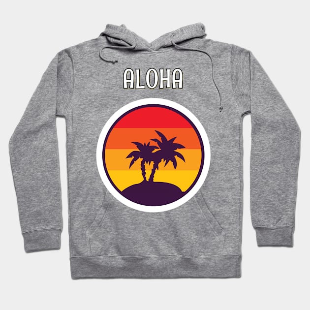 Retro Vintage Hawaii Vintage T-Shirt Hoodie by jutulen